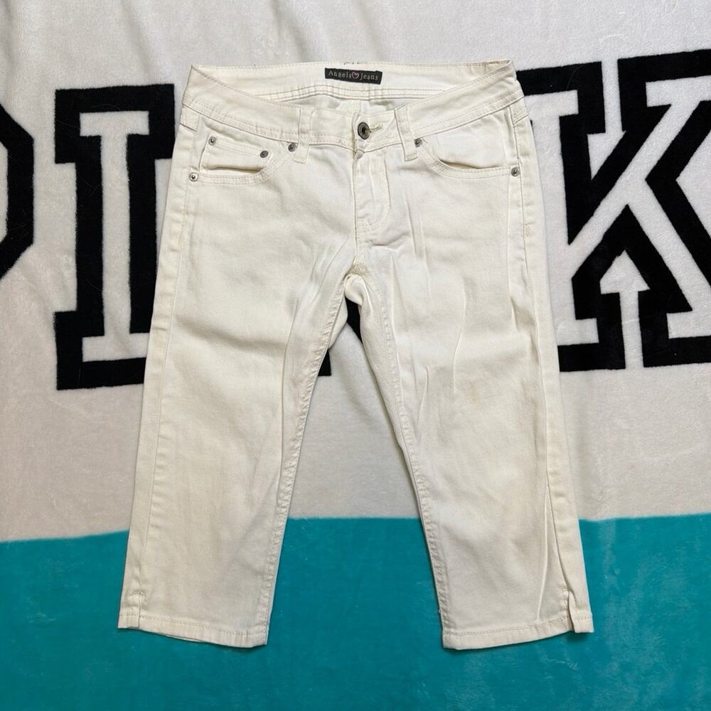 Y2K Vintage Angels Jeans Low Rise Capri Jeans